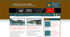 Desktop Screenshot of infokontrakanjogja.com